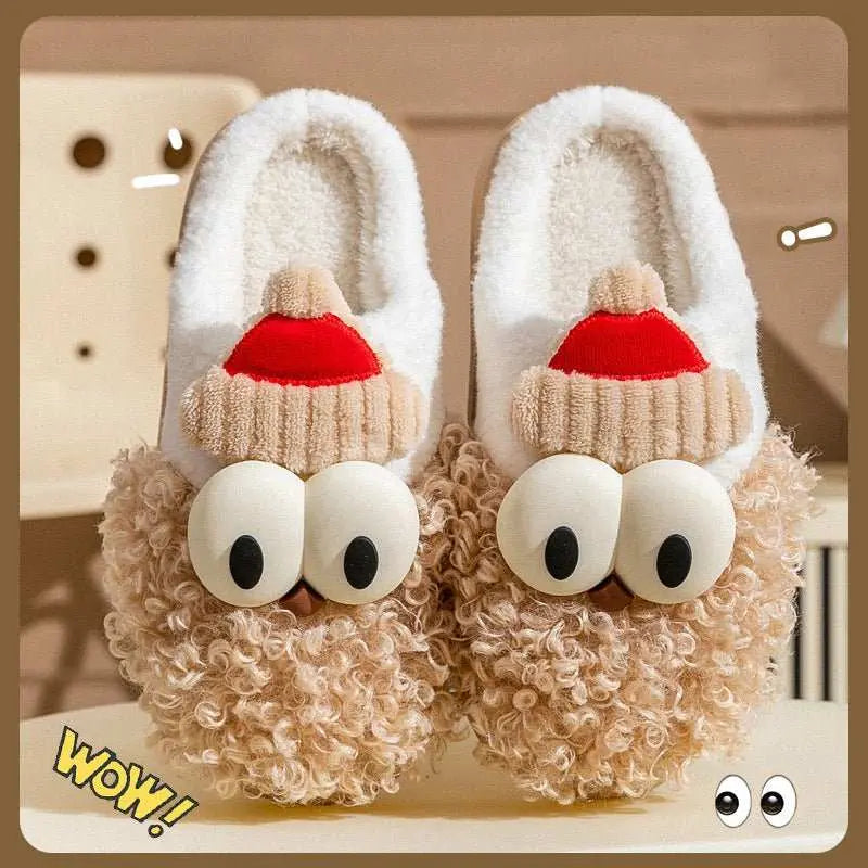 Cartoon Bearded Santa Claus Slippers Home Warm Non-slip Plush CottonOverview:Unique design, stylish and beautiful.Good material, comfortable feet.A variety of colors, any choice.Specification:Upper material: Short PlushSole material:DropshipmanAMIR BAGS INDIA PRIVATE LIMITEDnull