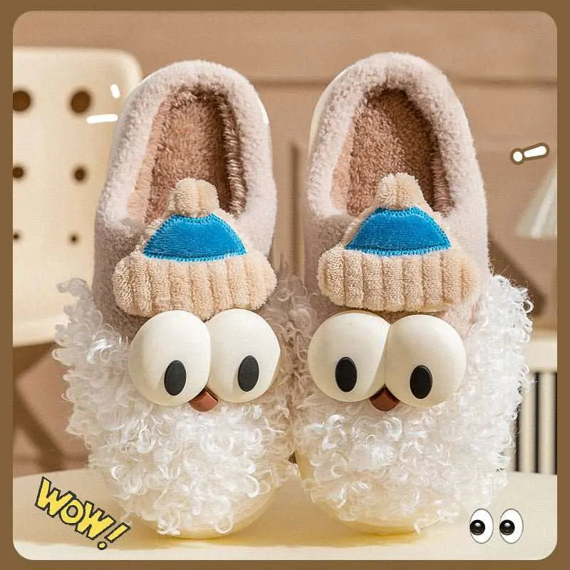 Cartoon Bearded Santa Claus Slippers Home Warm Non-slip Plush CottonOverview:Unique design, stylish and beautiful.Good material, comfortable feet.A variety of colors, any choice.Specification:Upper material: Short PlushSole material:DropshipmanAMIR BAGS INDIA PRIVATE LIMITEDnull