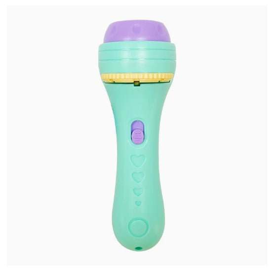 Cartoon Projection Flashlight 80 Patterns Creative Children Flashlight Toy Projector Baby Toys Bedtime Story Book - AMIR BAGS INDIA PRIVATE LIMITED
