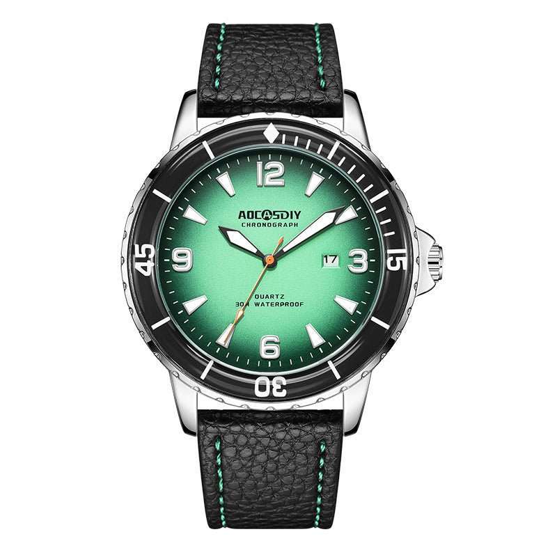 Casual Digital Large Dial Waterproof Calendar Quartz Men's Watch - AMIR BAGS INDIA PRIVATE LIMITED