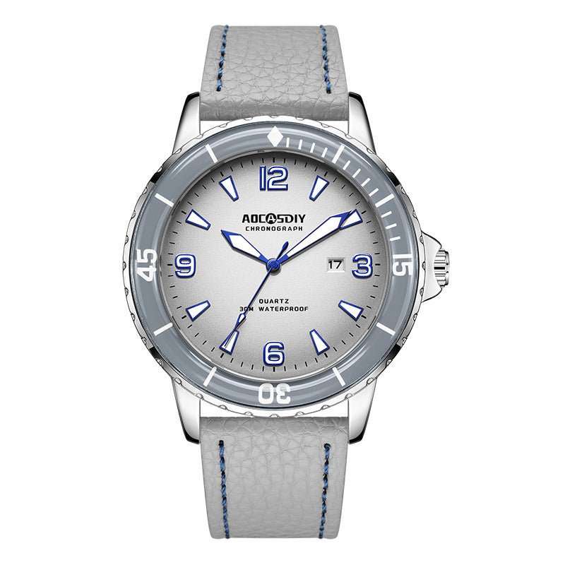 Casual Digital Large Dial Waterproof Calendar Quartz Men's Watch - AMIR BAGS INDIA PRIVATE LIMITED