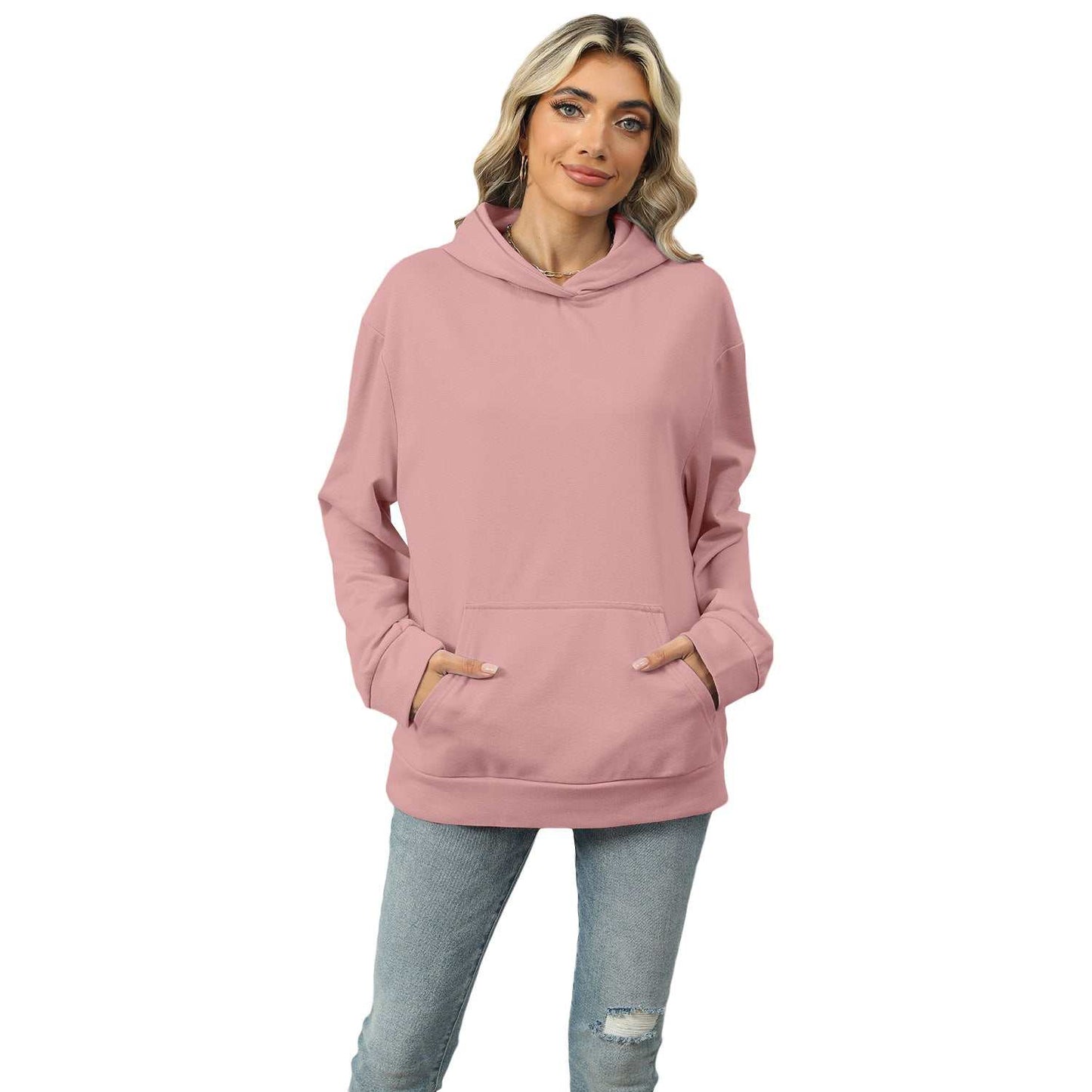 Casual Hooded Pocket Sweatshirt Women - AMIR BAGS INDIA PRIVATE LIMITED