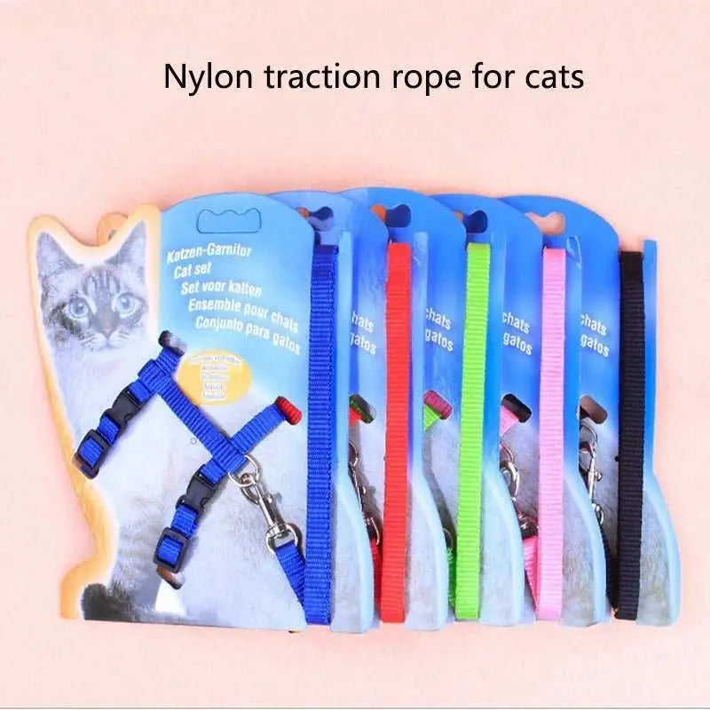 Cat leash I - shaped special dog leash for going out is firm and safe paper jam chest and back pet supplies - AMIR BAGS INDIA PRIVATE LIMITED