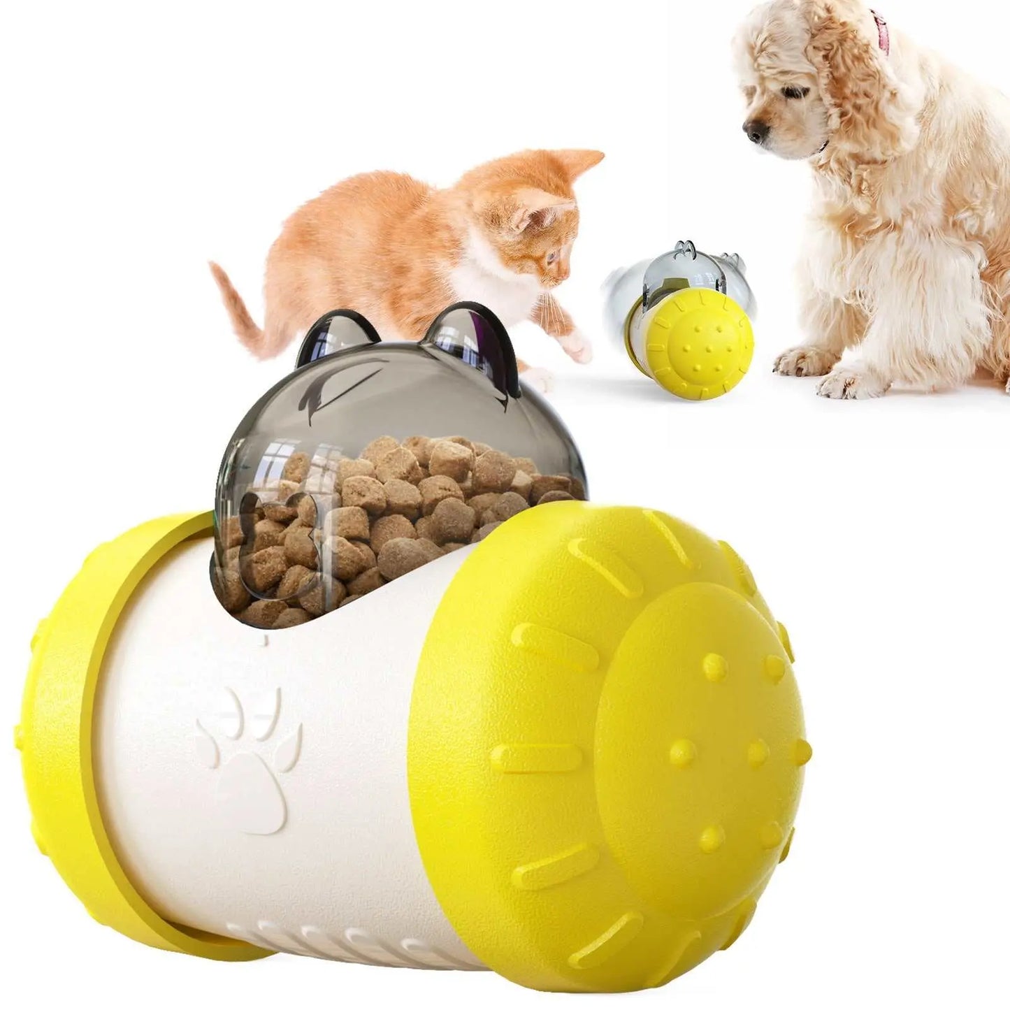 Cat Toys Interactive Dog Toys Treat Dispensing Dog Toys Cat Feeder Toy Dog Enrichment Toys Dog Treat Ball For Large Medium Small Dogs - AMIR BAGS INDIA PRIVATE LIMITED