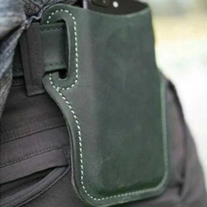 Cellphone Loop Holster Case Belt Waist Bag Props PU Leather Purse Phone Wallet - AMIR BAGS INDIA PRIVATE LIMITED