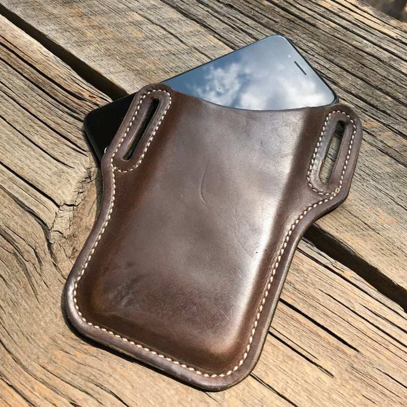 Cellphone Loop Holster Case Belt Waist Bag Props PU Leather Purse Phone Wallet - AMIR BAGS INDIA PRIVATE LIMITED