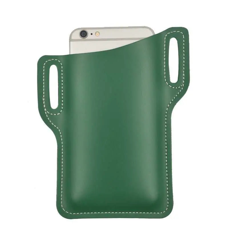 Cellphone Loop Holster Case Belt Waist Bag Props PU Leather Purse Phone Wallet - AMIR BAGS INDIA PRIVATE LIMITED