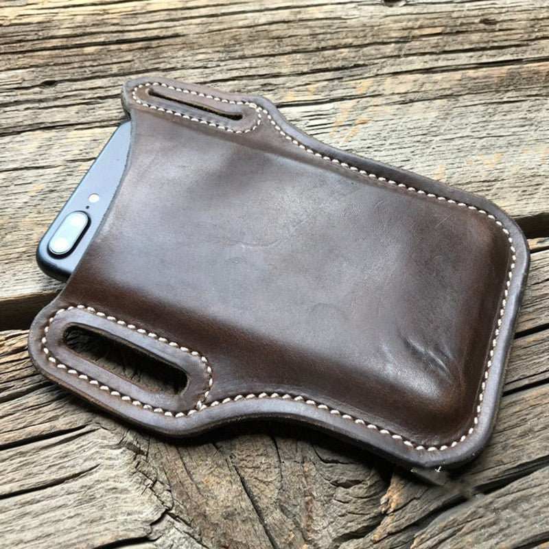 Cellphone Loop Holster Case Belt Waist Bag Props PU Leather Purse Phone Wallet - AMIR BAGS INDIA PRIVATE LIMITED