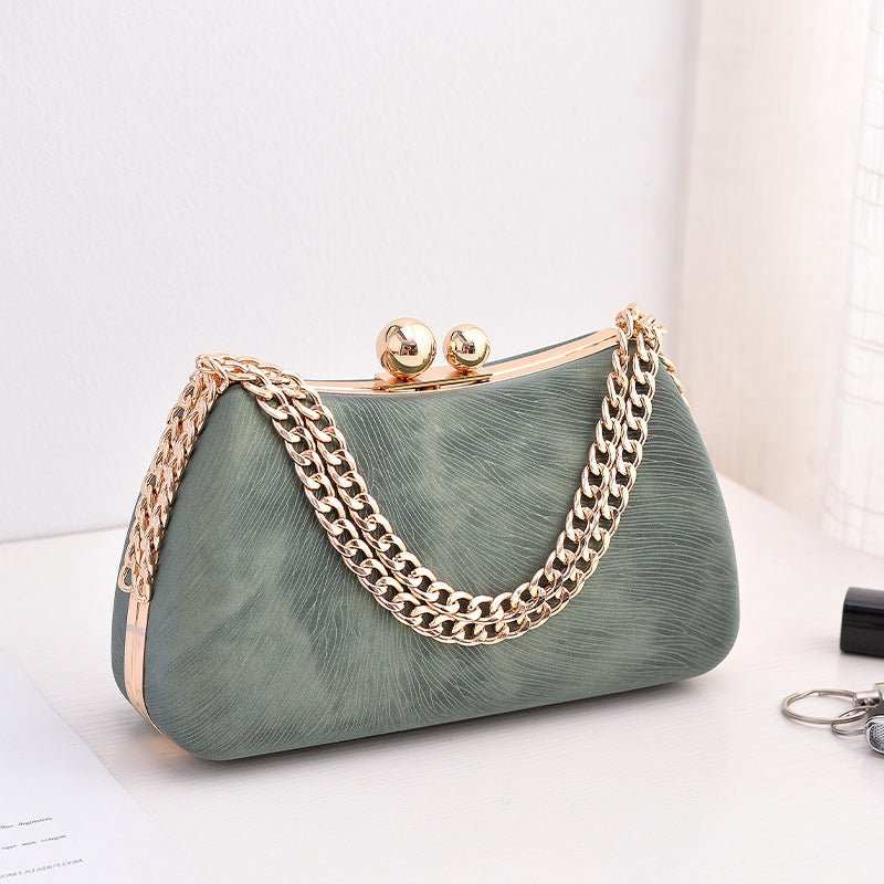 Chain Handbags Fashion Luxury Dress Party Dinner Bags For Women Crossbody Shoulder Bag - AMIR BAGS INDIA PRIVATE LIMITED