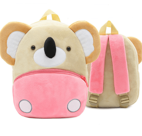Children School Backpack Cartoon Rainbow Design Soft Plush Material For Toddler Baby Girls Kindergarten Kids School Bags - AMIR BAGS INDIA PRIVATE LIMITED