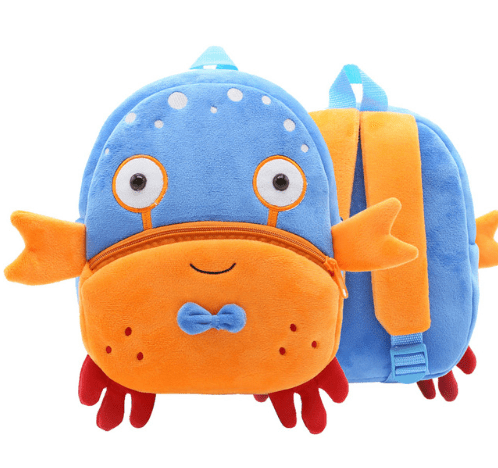 Children School Backpack Cartoon Rainbow Design Soft Plush Material For Toddler Baby Girls Kindergarten Kids School Bags - AMIR BAGS INDIA PRIVATE LIMITED