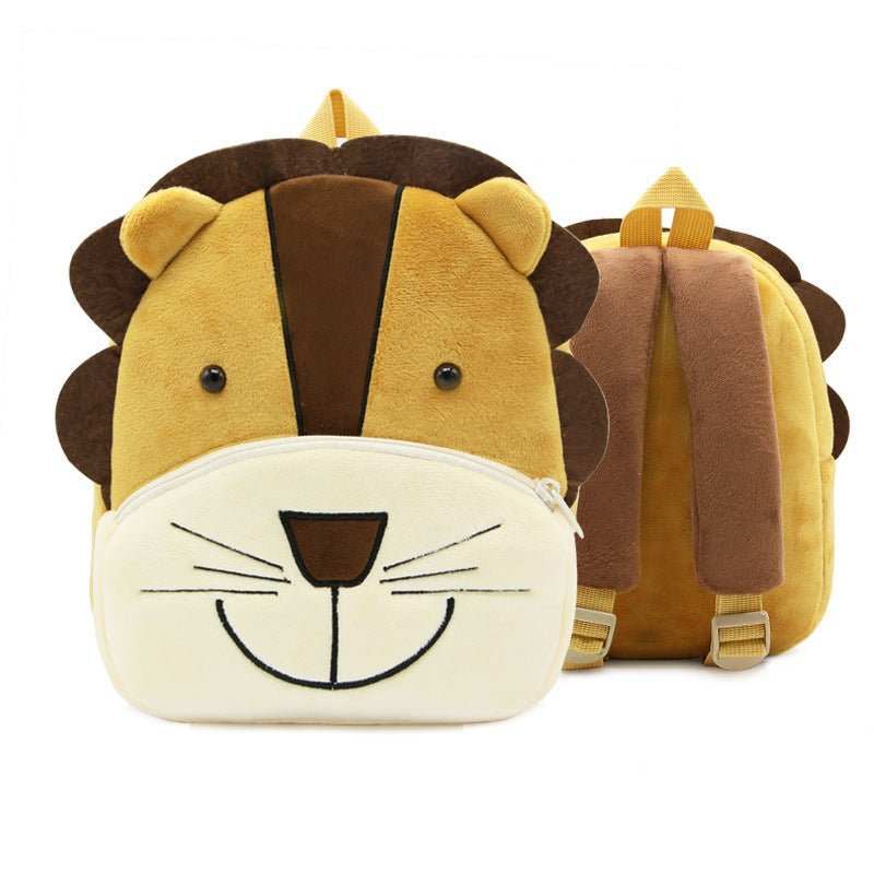 Children School Backpack Cartoon Rainbow Design Soft Plush Material For Toddler Baby Girls Kindergarten Kids School Bags - AMIR BAGS INDIA PRIVATE LIMITED