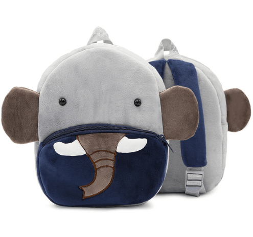 Children School Backpack Cartoon Rainbow Design Soft Plush Material For Toddler Baby Girls Kindergarten Kids School Bags - AMIR BAGS INDIA PRIVATE LIMITED