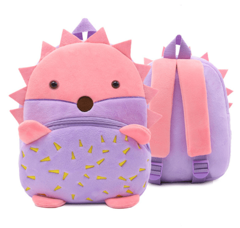 Children School Backpack Cartoon Rainbow Design Soft Plush Material For Toddler Baby Girls Kindergarten Kids School Bags - AMIR BAGS INDIA PRIVATE LIMITED