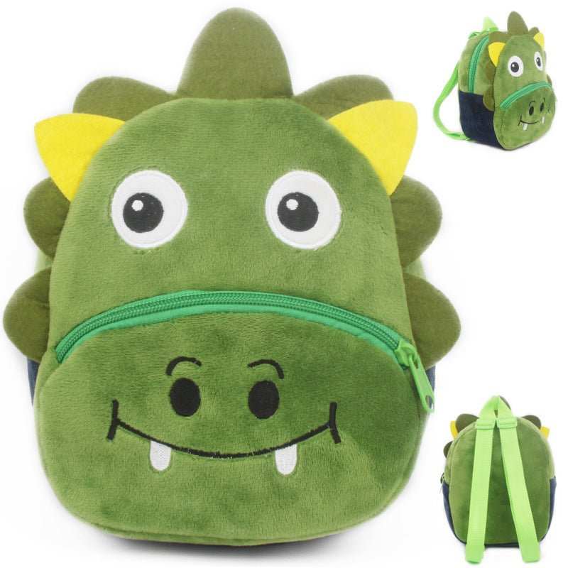 Children School Backpack Cartoon Rainbow Design Soft Plush Material For Toddler Baby Girls Kindergarten Kids School Bags - AMIR BAGS INDIA PRIVATE LIMITED