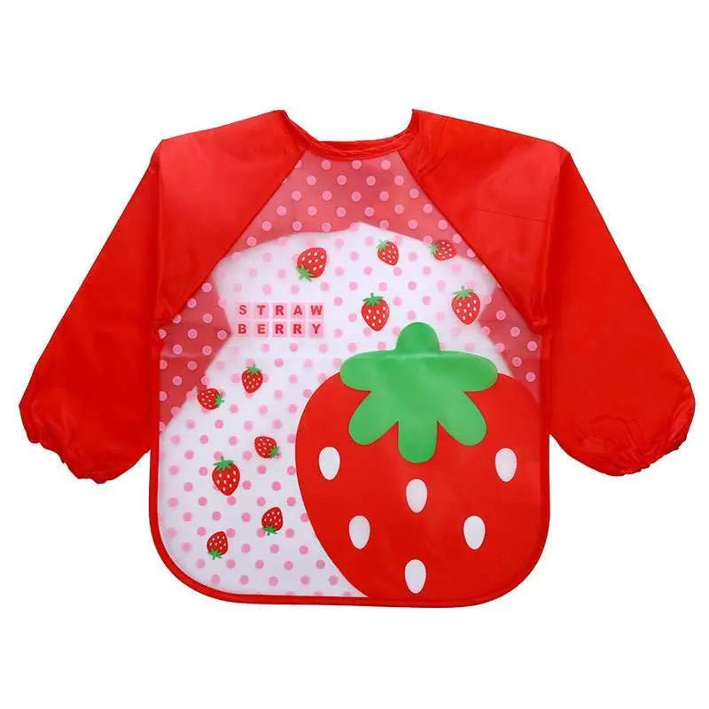 Children's Gown Long Sleeve Kids Waterproof Meal Baby Apron Painting Clothes Bib Protective Clothing - AMIR BAGS INDIA PRIVATE LIMITED