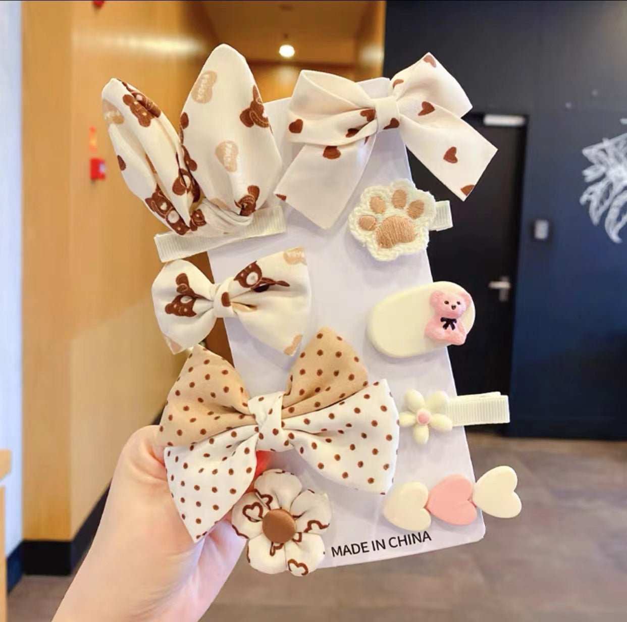 Children's Hair Clip Bow Hair Clip Headwear - AMIR BAGS INDIA PRIVATE LIMITED
