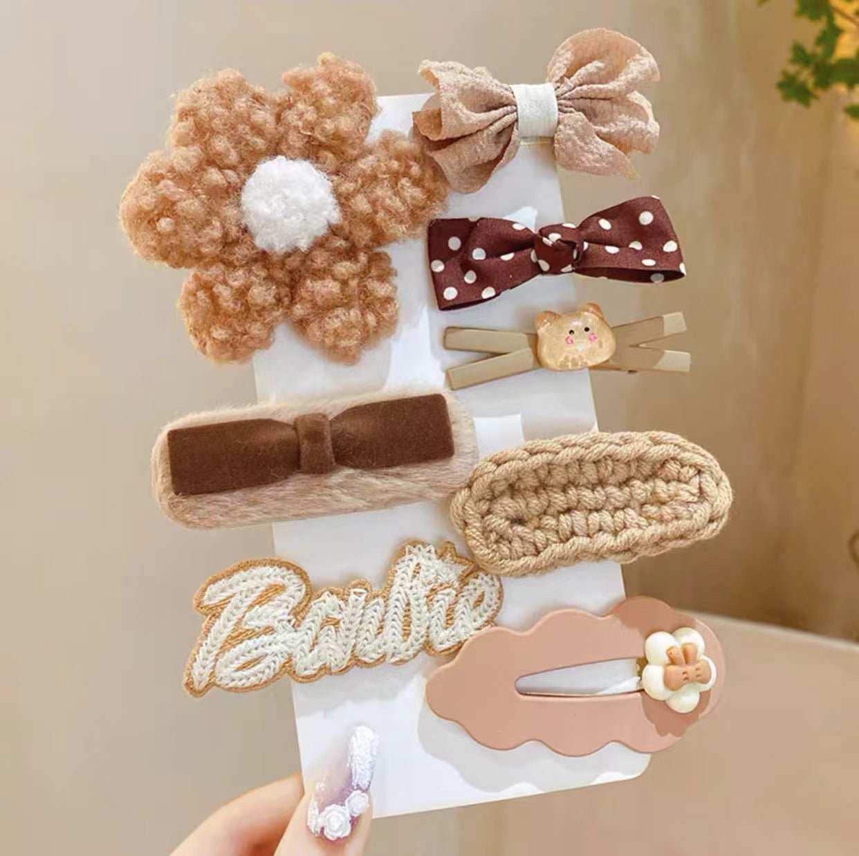 Children's Hair Clip Bow Hair Clip Headwear - AMIR BAGS INDIA PRIVATE LIMITED