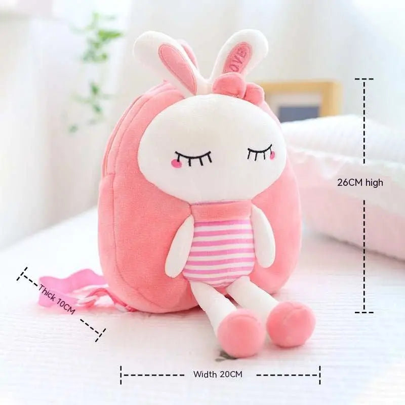 Children's Schoolbag Plush Toy Backpack - AMIR BAGS INDIA PRIVATE LIMITED