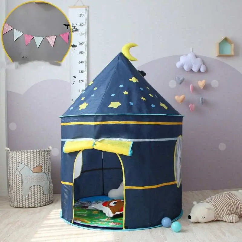 Children's Tent Baby Play House Indoor Princess Playhouse Castle - AMIR BAGS INDIA PRIVATE LIMITED
