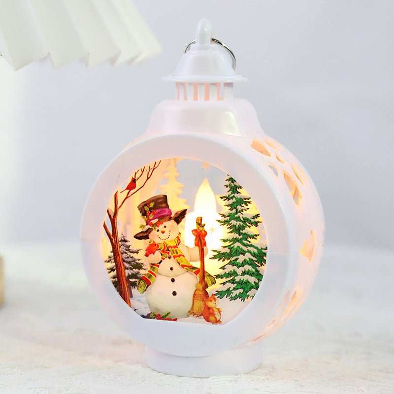 Christmas Decoration Small Night Lamp Desktop Decoration - AMIR BAGS INDIA PRIVATE LIMITED