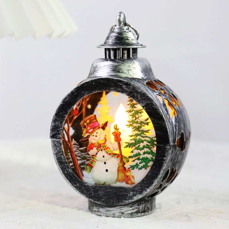 Christmas Decoration Small Night Lamp Desktop Decoration - AMIR BAGS INDIA PRIVATE LIMITED