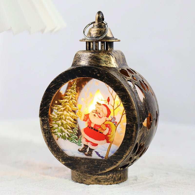 Christmas Decoration Small Night Lamp Desktop Decoration - AMIR BAGS INDIA PRIVATE LIMITED