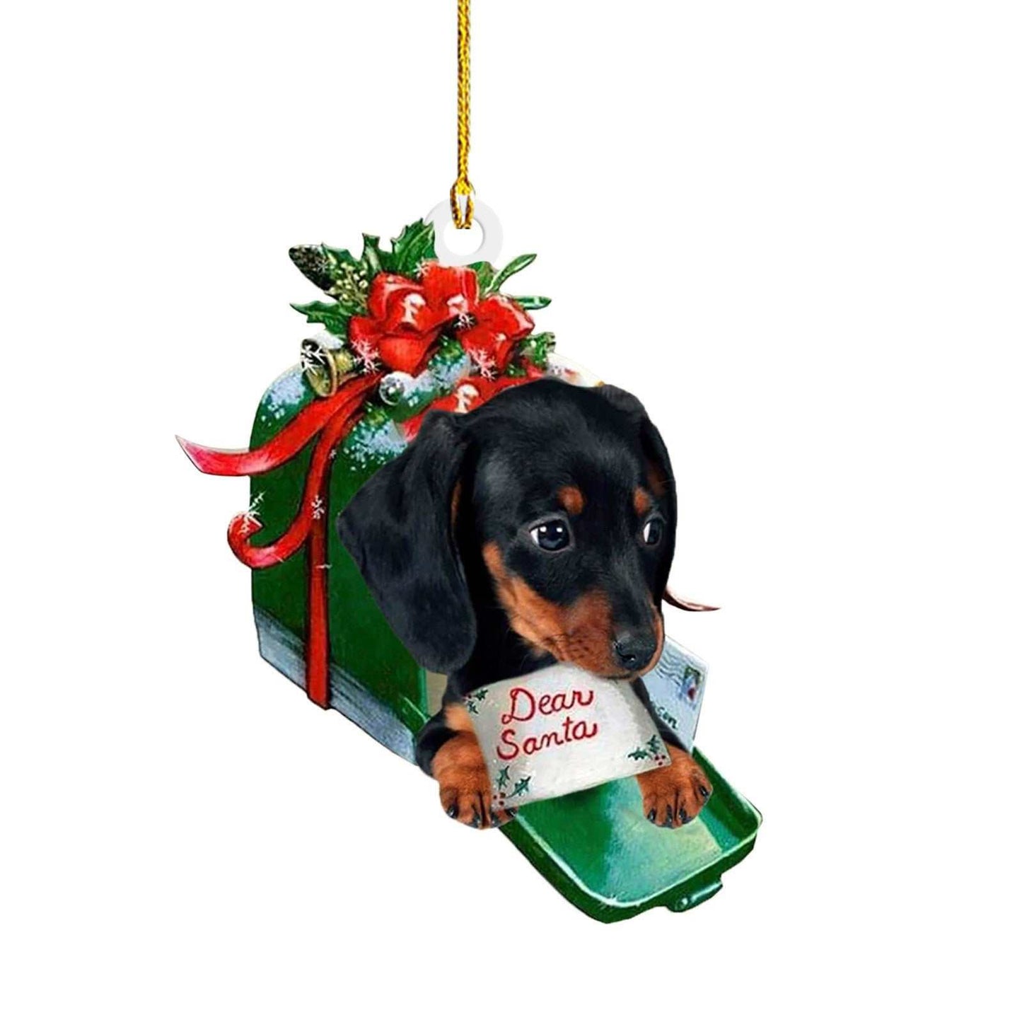 Christmas Sausage Dog Decorations Home - AMIR BAGS INDIA PRIVATE LIMITED