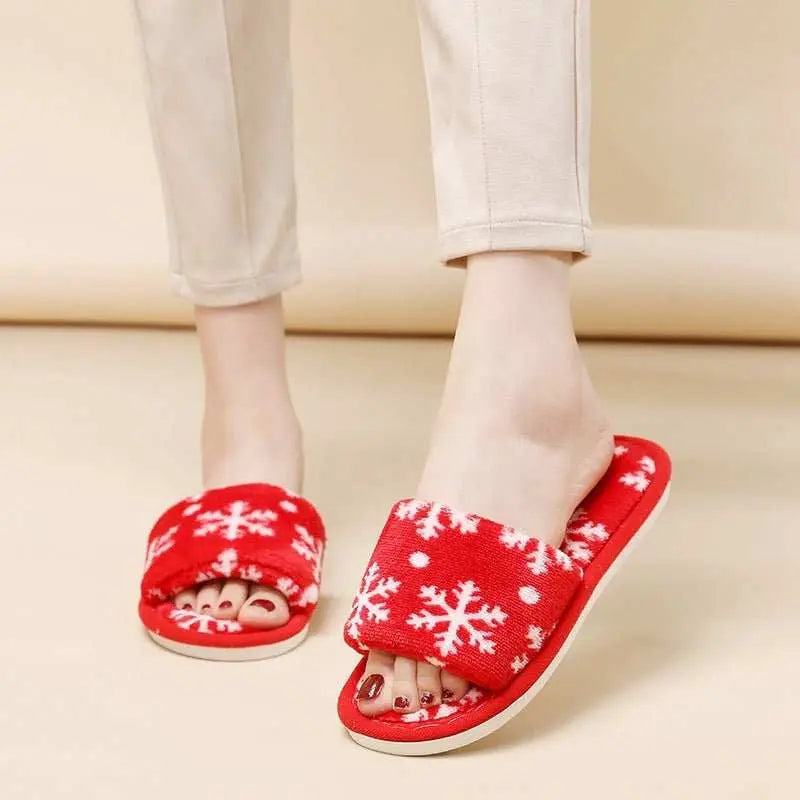 Christmas Tree Home Slippers Fashion Floor Bedroom Open-toe Plush SlipOverview:Unique design, stylish and beautiful.Good material, comfortable feet.A variety of colors, any choice.Specification:Upper material: PlushSole material: EVAApDropshipmanAMIR BAGS INDIA PRIVATE LIMITEDnull