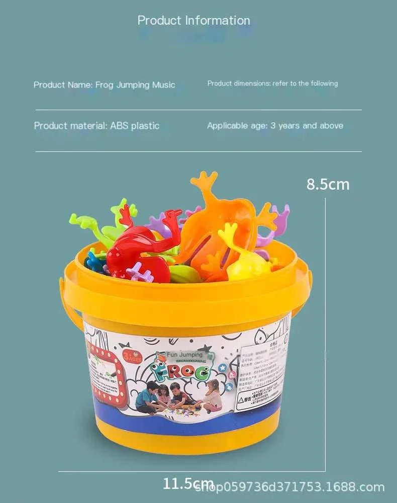 Classic Bouncing Frog Interactive Toy - AMIR BAGS INDIA PRIVATE LIMITED