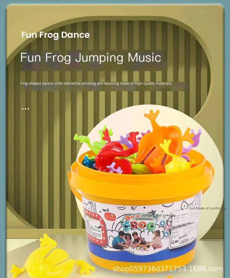Classic Bouncing Frog Interactive Toy - AMIR BAGS INDIA PRIVATE LIMITED