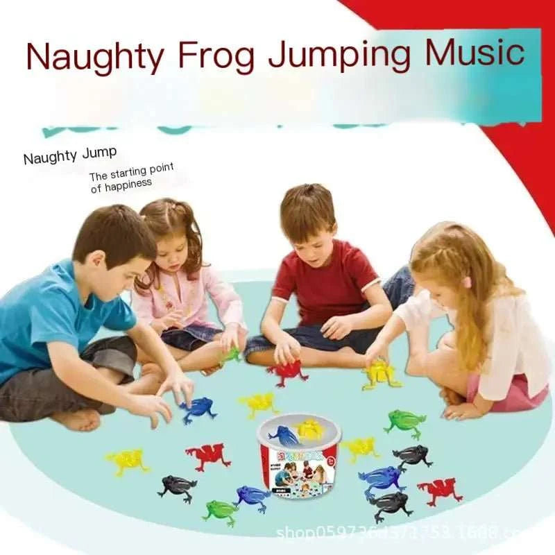 Classic Bouncing Frog Interactive Toy - AMIR BAGS INDIA PRIVATE LIMITED
