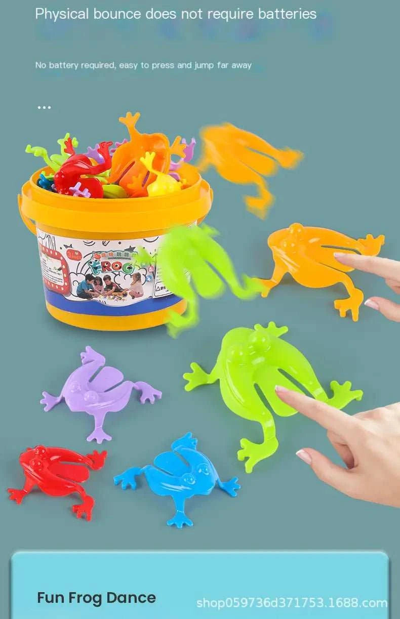 Classic Bouncing Frog Interactive Toy - AMIR BAGS INDIA PRIVATE LIMITED