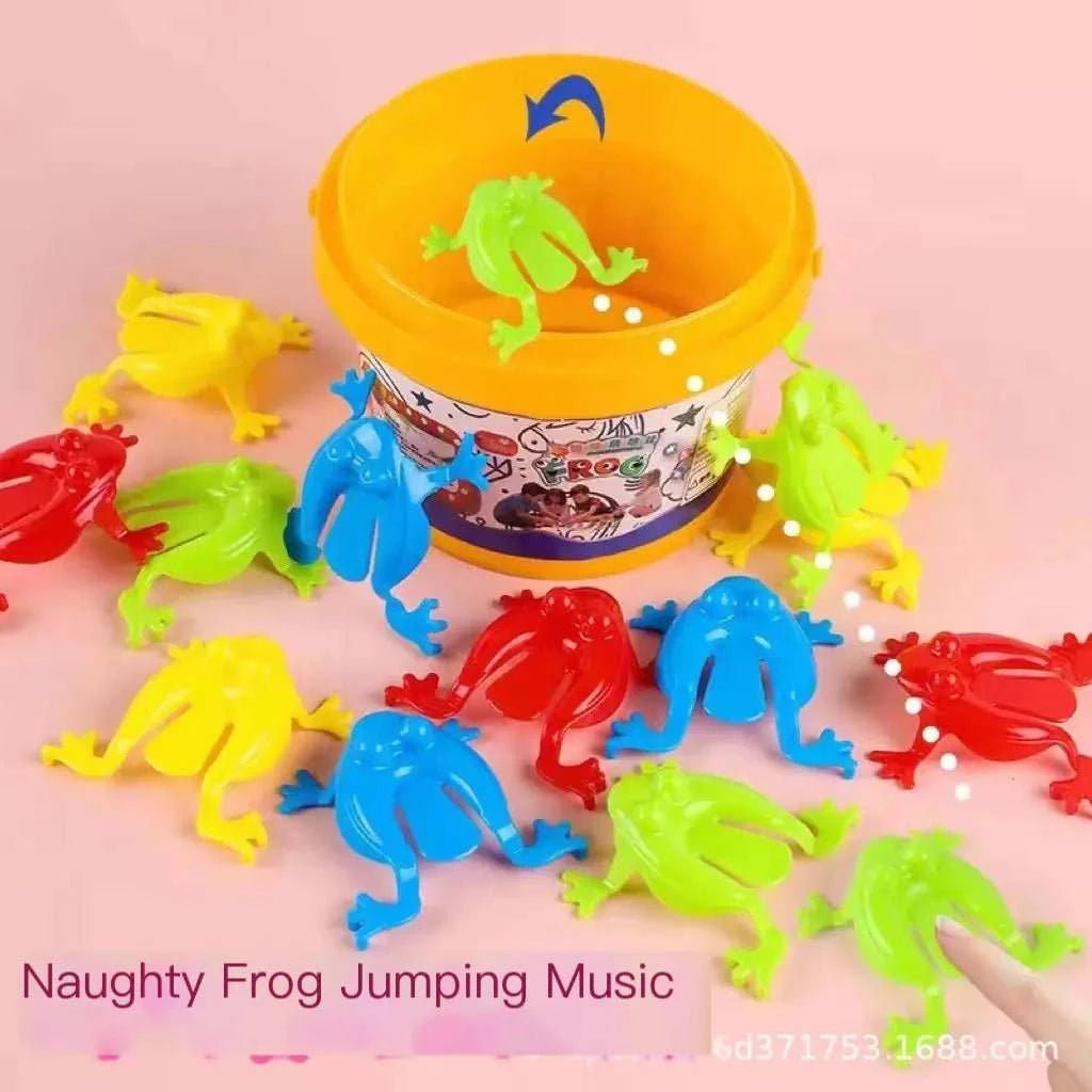 Classic Bouncing Frog Interactive Toy - AMIR BAGS INDIA PRIVATE LIMITED
