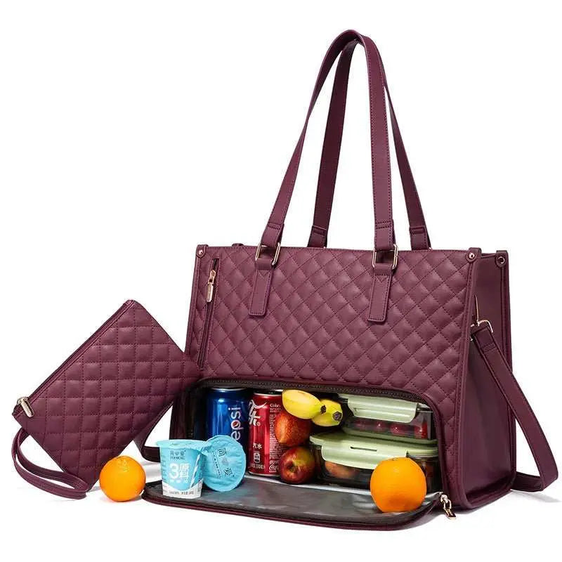 Convenient Commute New Lunch Bag Women's Insulated Lunch Box Women's LOverview:Unique design, stylish and beautiful.Good material, High quality.100% Brand New.A variety of colors, any choice.Product information:Lining texture: PolyesteDropshipmanAMIR BAGS INDIA PRIVATE LIMITEDnull
