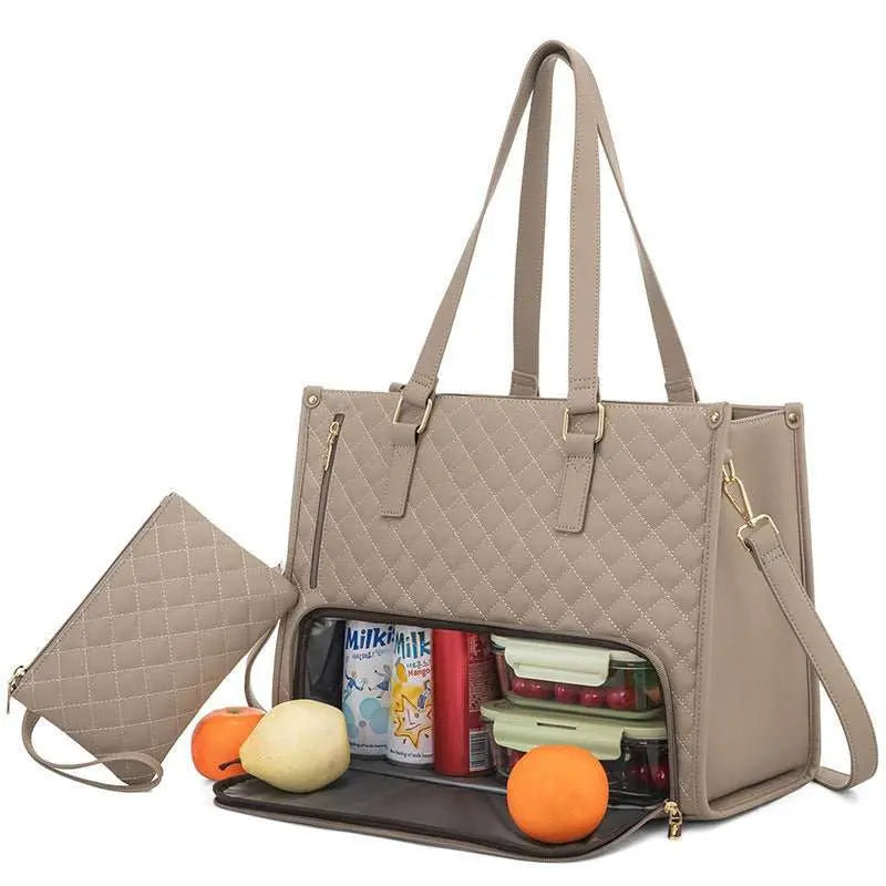 Convenient Commute New Lunch Bag Women's Insulated Lunch Box Women's LOverview:Unique design, stylish and beautiful.Good material, High quality.100% Brand New.A variety of colors, any choice.Product information:Lining texture: PolyesteDropshipmanAMIR BAGS INDIA PRIVATE LIMITEDnull