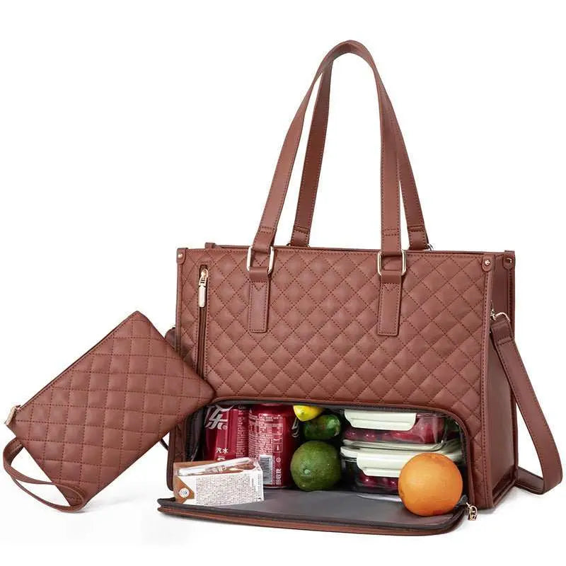 Convenient Commute New Lunch Bag Women's Insulated Lunch Box Women's LOverview:Unique design, stylish and beautiful.Good material, High quality.100% Brand New.A variety of colors, any choice.Product information:Lining texture: PolyesteDropshipmanAMIR BAGS INDIA PRIVATE LIMITEDnull