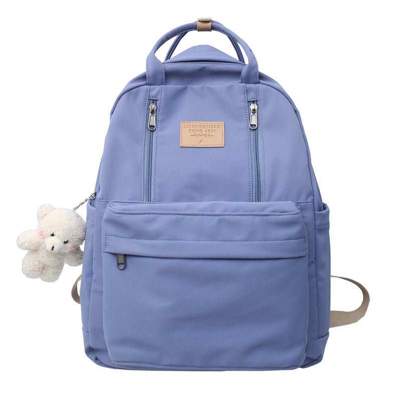 Cool Backpacks School Bag Double Zipper Tote Bags - AMIR BAGS INDIA PRIVATE LIMITED