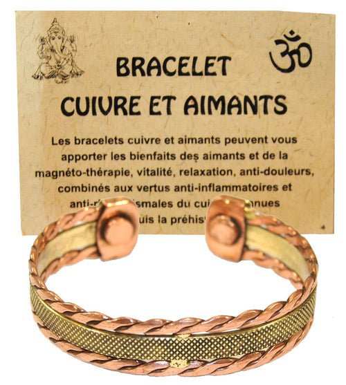 Copper Magnetic Bracelet - AMIR BAGS INDIA PRIVATE LIMITED