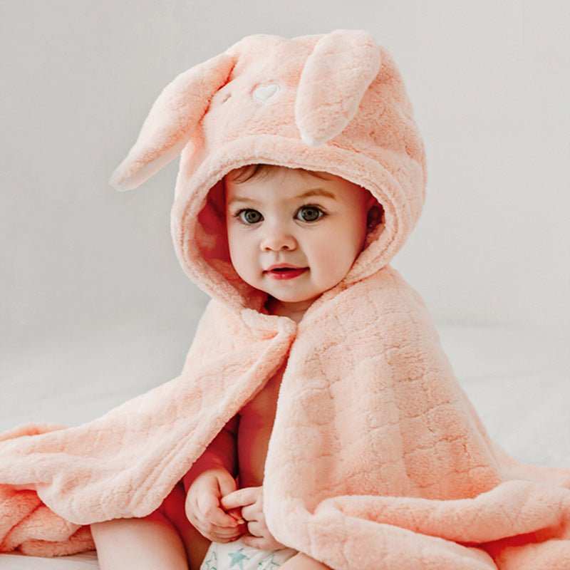 Coral Fleece Bath Towel Lion Koala Bath Towel - AMIR BAGS INDIA PRIVATE LIMITED