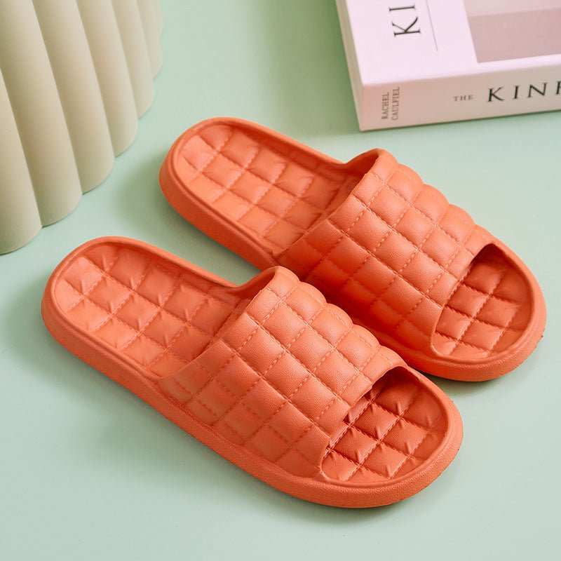 Couple Summer Slippers Bathroom Non - Slip Home Shoes Men And Women - AMIR BAGS INDIA PRIVATE LIMITED