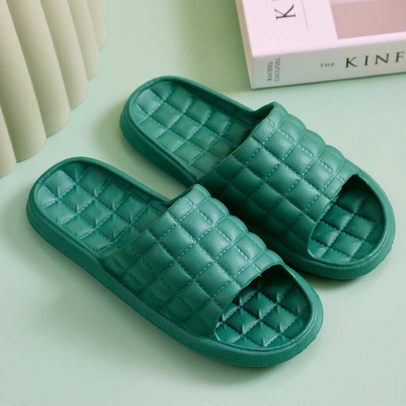 Couple Summer Slippers Bathroom Non - Slip Home Shoes Men And Women - AMIR BAGS INDIA PRIVATE LIMITED