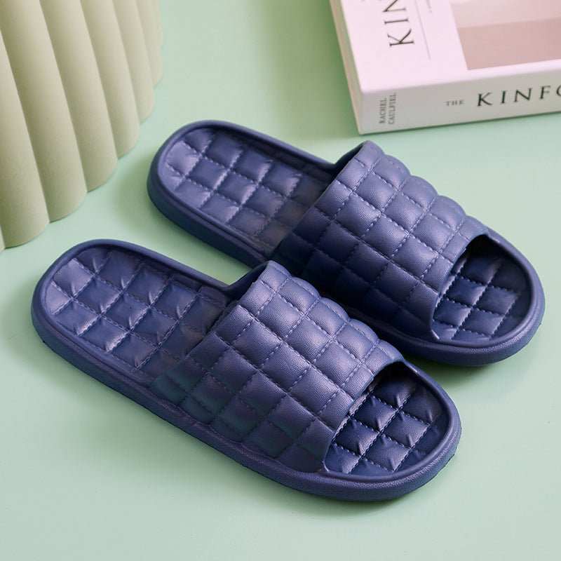 Couple Summer Slippers Bathroom Non - Slip Home Shoes Men And Women - AMIR BAGS INDIA PRIVATE LIMITED