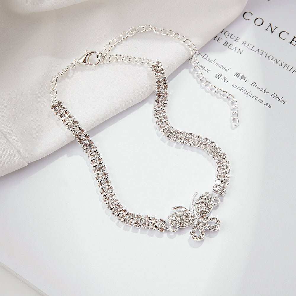 Creative Butterfly Anklet Beach Ornament Women - AMIR BAGS INDIA PRIVATE LIMITED