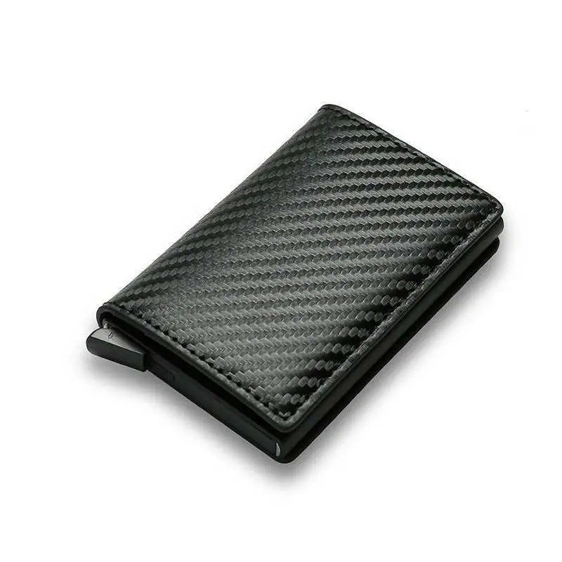 Credit Card Holder Smart Minimalist Wallet Pocket Men Women Slim Cardholder Bank Secure Creditcard Case - AMIR BAGS INDIA PRIVATE LIMITED