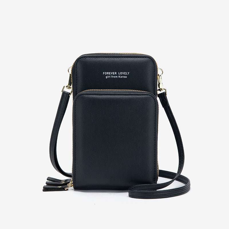 Crossbody Bag Women Tri - fold Pockets Phone Bags - AMIR BAGS INDIA PRIVATE LIMITED