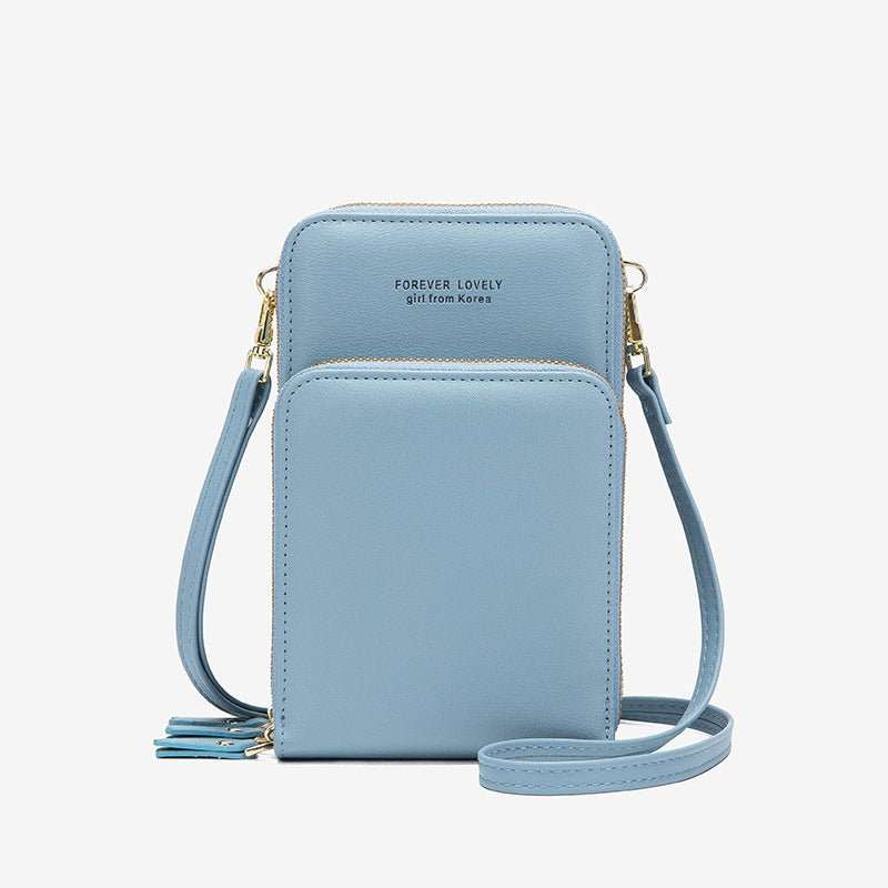 Crossbody Bag Women Tri - fold Pockets Phone Bags - AMIR BAGS INDIA PRIVATE LIMITED