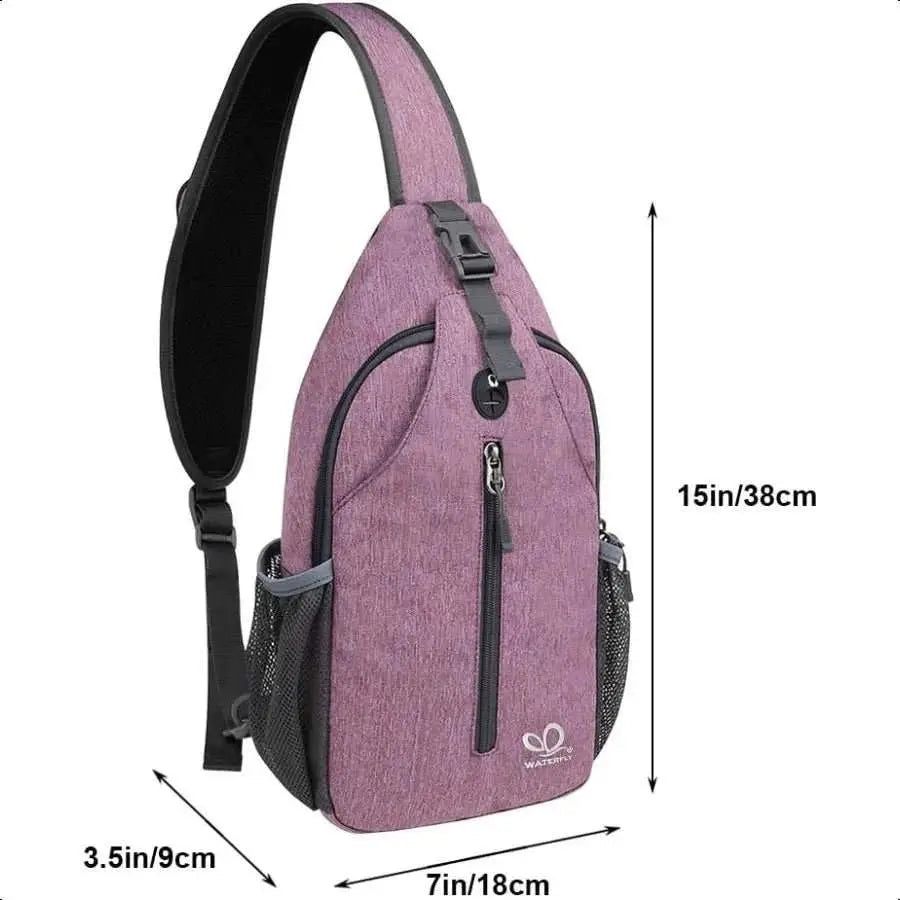 Crossbody Sling Backpack Sling Bag Travel Hiking Chest Bag Daypack - AMIR BAGS INDIA PRIVATE LIMITED