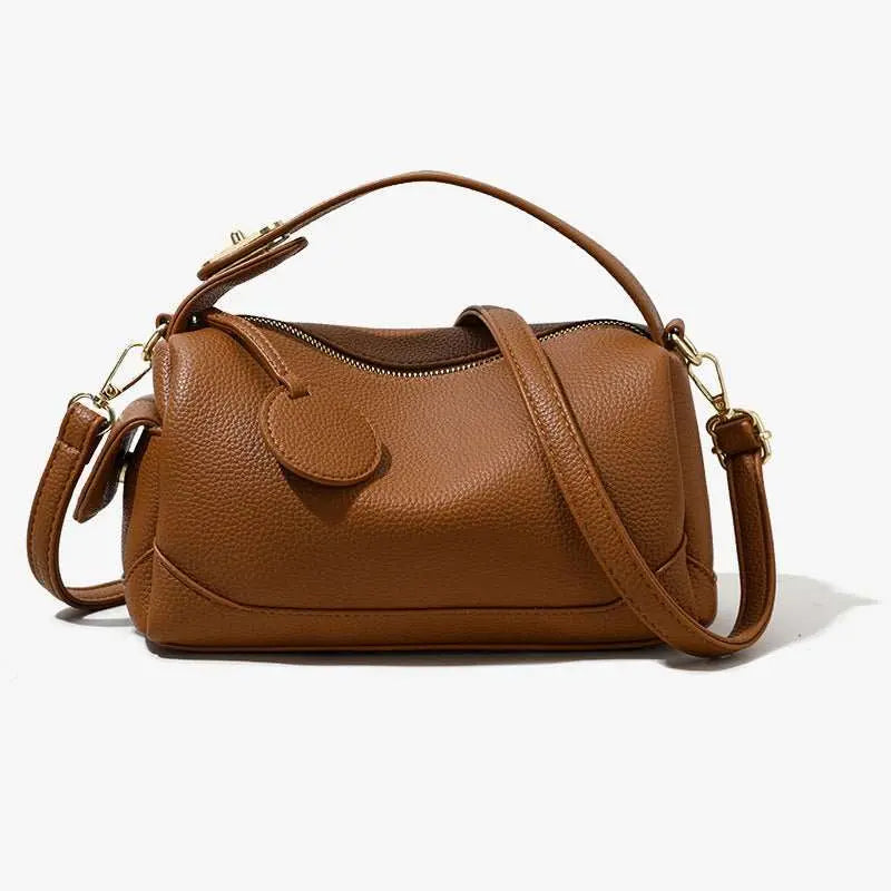 Crossbody Soft Leather Large Capacity Pillow Bag Women's Portable Shoulder Bag - AMIR BAGS INDIA PRIVATE LIMITED