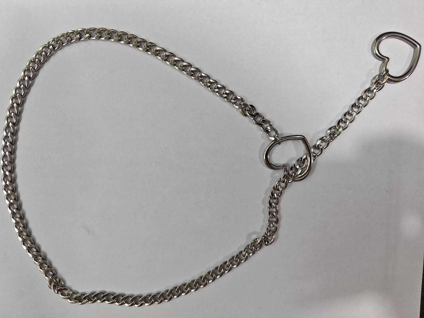 Cuban Adjustable Heart Shaped Necklace - AMIR BAGS INDIA PRIVATE LIMITED